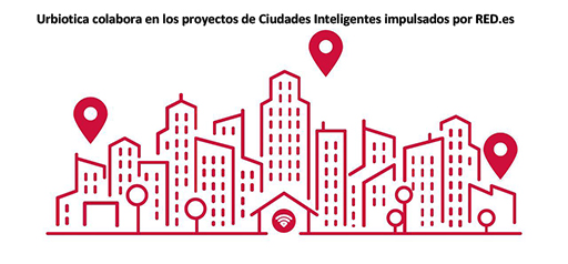 Urbiotica participa en 5 de los proyectos de Ciudades Inteligentes convocadas por RED.es
