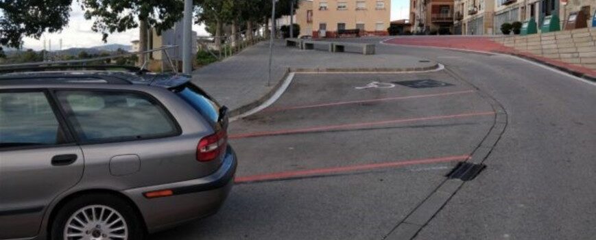Second phase of the limited-time parking project in Castellbisbal