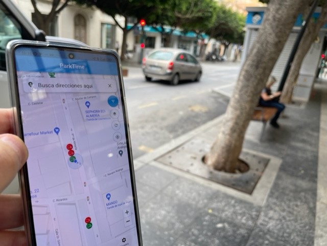 Urbiotica promotes intelligent mobility in Almeria with its smart parking technology