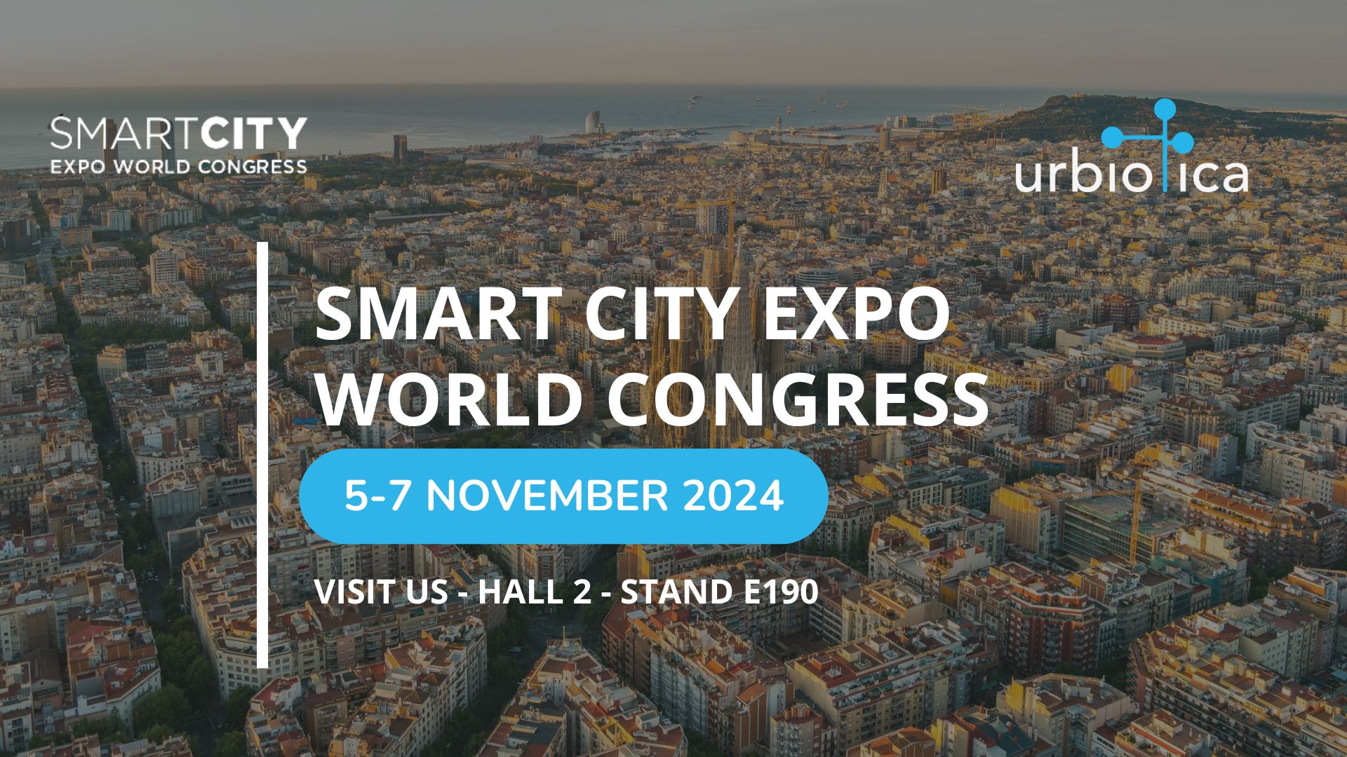 Urbiotica à Smart City Expo 2024 : présentation des dernières innovations Smart Parking pour optimiser la gestion du trafic.