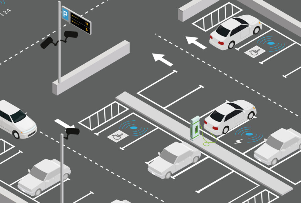 Guiado de parking urbano