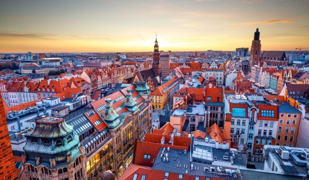 paiement par place wroclaw pologne